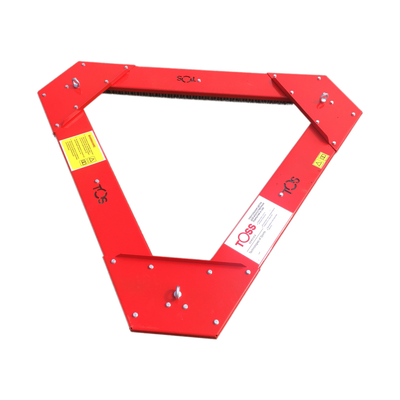 Треугольная щетка-волокуша фото